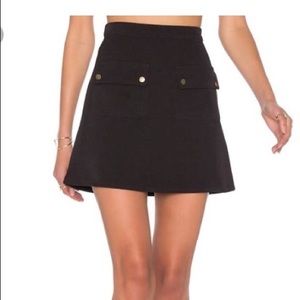 Black mini skirt. Never worn. No tags.